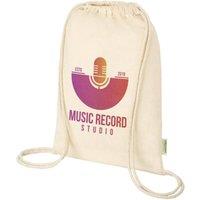 Floso Men's Odisha Cotton Drawstring Bag in Natural