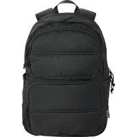 Floso Men's Puffer 18L Laptop Backpack in Black