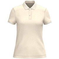 Native Spirit Women's Pique Polo Shirt in Ivory | Size: 2XL