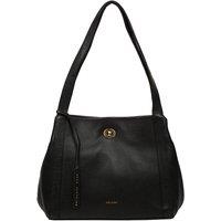 Pure Luxuries London Women's 'Zoff' Leather Handbag in Black