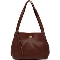Pure Luxuries London Women's 'Zoff' Leather Handbag in Brown