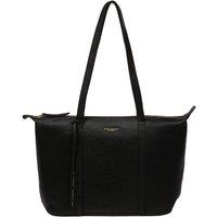Pure Luxuries London Women's 'Niva' Leather Tote Bag in Black