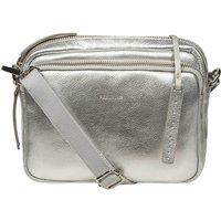 Pure Luxuries London Women's 'Eris' Leather Cross Body Bag in Silver
