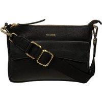 Pure Luxuries London Women's 'Jessamine' Leather Cross Body Bag in Black