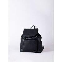 Lakeland Leather Women's 'Harstone' Leather Backpack in Black