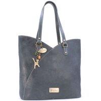 Catwalk Collection Handbags Women's Abigail Large Leather Tulip Tote Bag in Green