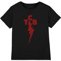 Elvis Presley Elvis Tcb Symbol Kids T-Shirt, Black | Size: 3-4 Years