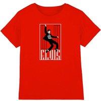 Elvis Presley One Jailhouse Kids T-Shirt, Red | Size: 5-6 Years