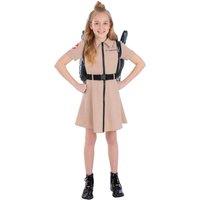 Ghostbusters Girl's Costume Dress in Beige | Size: 4-6 Years