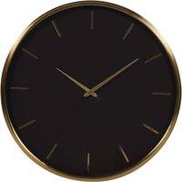 Libra Interiors Men's Dial Wall Clock Black