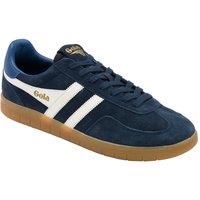 Gola Classics Men's 'Atlas' Suede Lace-Up Trainers in Mid Navy | Size: 10