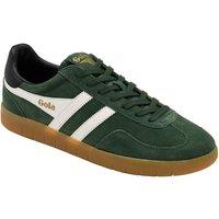 Gola Classics Men's 'Atlas' Suede Lace-Up Trainers in Green | Size: 10