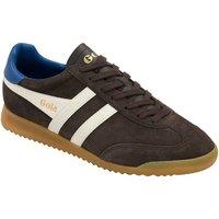 Gola Classics Men's 'Torpedo' Suede Lace-Up Trainers in Brown | Size: 9