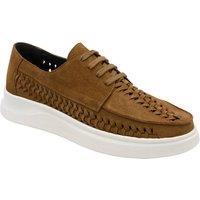 Frank Wright Men's Suede 'Wise' Shoes in Camel | Size: 9