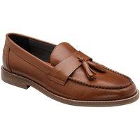 Frank Wright Men's Leather 'Bounty' Loafers in Tan | Size: 11