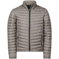 TEE JAYS Men's Zepelin Padded Jacket in Grey | Size: Large