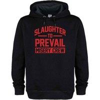 Amplified Men's Misery Crew Slaughter To Prevail Hoodie in Black | Size: Large