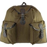 Jack Pyke Men's Roe Leather Strap Backpack in Green