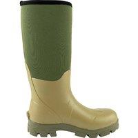 Jack Pyke Men's Ashcombe Neoprene Wellington Boots in Green | Size: 11