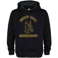 Amplified Men's Missionary Snoop Dogg Hoodie in Black | Size: 2XL