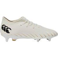 Canterbury Men's Speed Falcon Team Firm Ground Rugby Boots in White | Size: 6