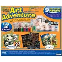 Royal Brush Art Adventure Set 9 Piece Activity Set 104