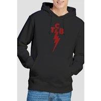 Elvis Presley Elvis Tcb Symbol Hoodie, Black | Size: Medium