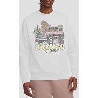 Ford Bronco Desert 1966 Sweatshirt, White | Size: Medium