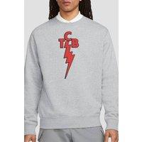 Elvis Presley Tcb Sweatshirt, Athletic Heather in Light Grey | Size: 2XL