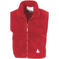 Result Anti-Pill Polar-Therm Fleece Bodywarmer Gilet in Red | Size: XL