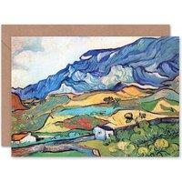 Artery8 Les Alpilles Mountain Landscape Saint Remy Van Gogh Card