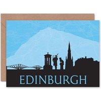 Artery8 Cityscape Edinburgh Scotland Scottish Scotland Card