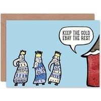 Artery8 Xmas Nativity Three Kings Humour Christmas Card