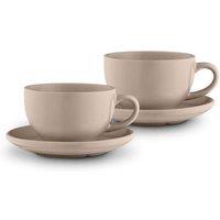 Barbary & Oak Nattura Americano Cup & Saucer in Cashmere in Beige
