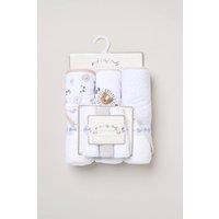 Snuggle Tots 3 Pack Animal Hooded Towels in White