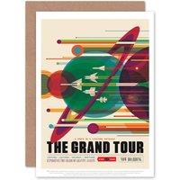 Artery8 The Grand Tour Nasa Space Tours Travel Greetings Card