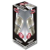 Eveready 15W SES Fridge Bulb in Clear