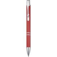 Bullet Moneta Aluminium Ballpoint Pen in Red