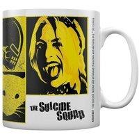 Suicide Squad Warning Mug in White