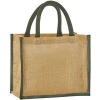 Westford Mill Midi Starched Jute 14L Tote Bag in Natural