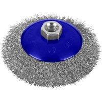 Bluespot Tools Steel Bevel Wire Cup Brush 115mm M14 X 2