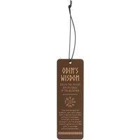 Something Different Odins Wisdom Wooden Bookmark in Brown