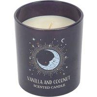 Something Different Vanilla & Coconut Crescent Moon Candle in Black