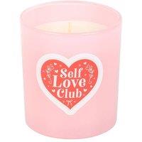 Something Different Self Love Club Coconut Scented Candle in Pink