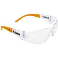 Dewalt Polycarbonate Logo Safety Glasses in Clear