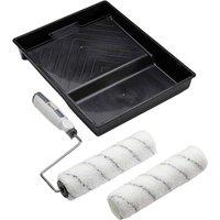 Harris Seriously Good Walls & Ceilings Paint Roller Set in Black