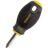 Stanley FatMax Stubby Phillips Head Screwdriver in Black