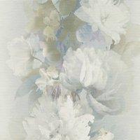 Erismann Aurora Floral Textured Wallpaper in Blue
