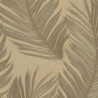 Erismann Aurora Feather Textured Wallpaper in Gold