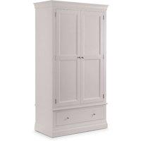 Cheshire Premium Ardena 2 Door & 1 Drawer Wardrobe in Light Grey